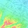 Mappa topografica Dozza, altitudine, rilievo