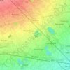 Mappa topografica Paese, altitudine, rilievo