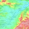 Mappa topografica Ipsheim, altitudine, rilievo