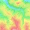 Mappa topografica Julémont, altitudine, rilievo