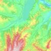 Mappa topografica Noepoli, altitudine, rilievo