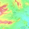 Mappa topografica la Romana, altitudine, rilievo