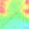 Mappa topografica Damastown, altitudine, rilievo