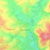Mappa topografica Йошкар-Ола, altitudine, rilievo