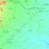 Mappa topografica Arcot, altitudine, rilievo