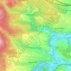 Mappa topografica Heistenbach, altitudine, rilievo