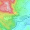 Mappa topografica Mercogliano, altitudine, rilievo