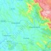 Mappa topografica Kanjirappilly, altitudine, rilievo