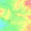 Mappa topografica Ossó de Sió, altitudine, rilievo
