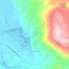 Mappa topografica Posta Fibreno, altitudine, rilievo