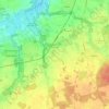 Mappa topografica Deinste, altitudine, rilievo