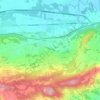 Mappa topografica Rosta, altitudine, rilievo
