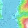 Mappa topografica Dervio, altitudine, rilievo