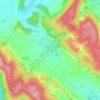 Mappa topografica Gerbershausen, altitudine, rilievo