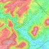 Mappa topografica Dreis, altitudine, rilievo