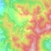 Mappa topografica Perlo, altitudine, rilievo