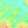 Mappa topografica Barro Vermelho, altitudine, rilievo