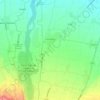 Mappa topografica Gossolengo, altitudine, rilievo