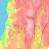 Mappa topografica Picnic Point-North Lynnwood, altitudine, rilievo