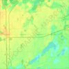 Mappa topografica Schoolcraft Township, altitudine, rilievo