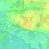 Mappa topografica Osloß, altitudine, rilievo