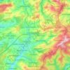 Mappa topografica 66265, altitudine, rilievo