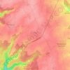 Mappa topografica Tilly, altitudine, rilievo
