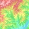 Mappa topografica Гуниха, altitudine, rilievo