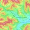 Mappa topografica Harmuthsachsen, altitudine, rilievo