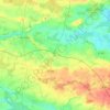 Mappa topografica Süderholz, altitudine, rilievo