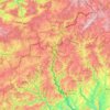 Mappa topografica Our, altitudine, rilievo