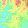 Mappa topografica Dunoon, altitudine, rilievo