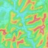 Mappa topografica Schönau (Pfalz), altitudine, rilievo