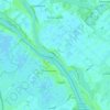 Mappa topografica Ochsenwerder, altitudine, rilievo
