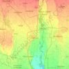 Mappa topografica Soncino, altitudine, rilievo