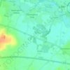 Mappa topografica Hemingford Grey, altitudine, rilievo