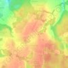 Mappa topografica Тиликтино, altitudine, rilievo