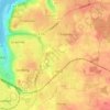Mappa topografica 24943, altitudine, rilievo