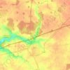 Mappa topografica Ablis, altitudine, rilievo