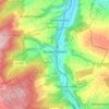 Mappa topografica Rückershausen, altitudine, rilievo