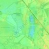 Mappa topografica Malchow, altitudine, rilievo