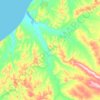 Mappa topografica сельское поселение Село Воямполка, altitudine, rilievo