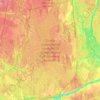Mappa topografica Особо охраняемая природная территория «Мшинское болото», altitudine, rilievo