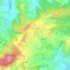 Mappa topografica Eltmannsee, altitudine, rilievo