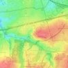 Mappa topografica 45147, altitudine, rilievo