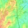 Mappa topografica Ekel, altitudine, rilievo