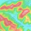 Mappa topografica Reichenbrunn, altitudine, rilievo