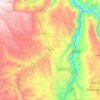 Mappa topografica Luya, altitudine, rilievo