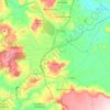 Mappa topografica Giave, altitudine, rilievo