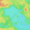 Mappa topografica Joeperry Lake, altitudine, rilievo